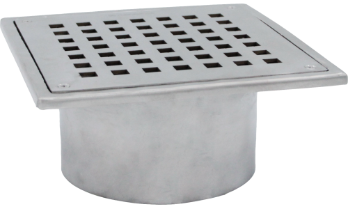 Верхняя часть шпигатов, решетка квадратная