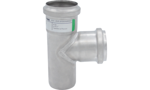 Тройник, угол 87,5°